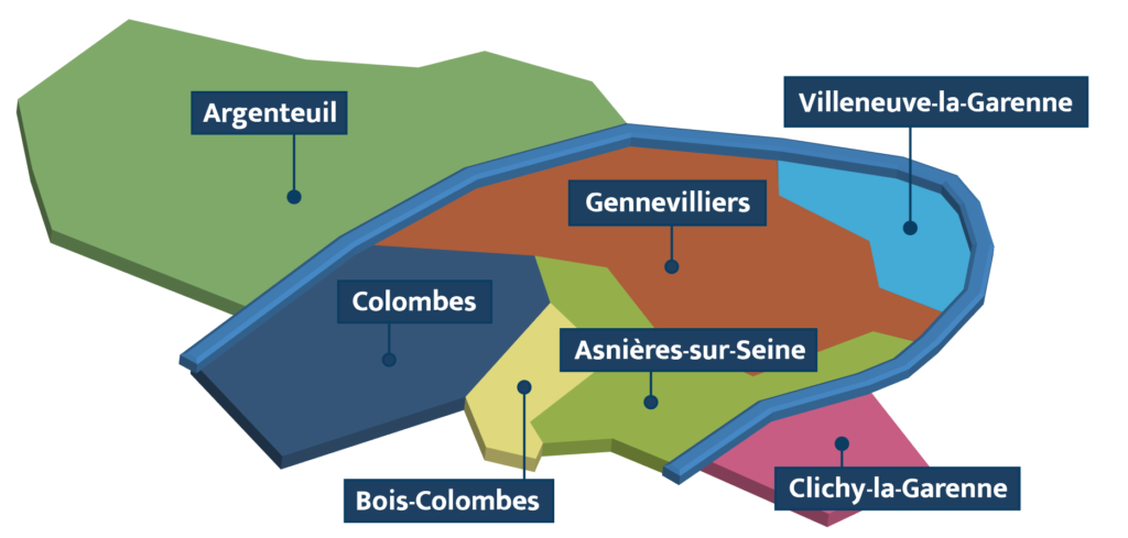 7 communes de l'EPT Boucle Nord de Seine