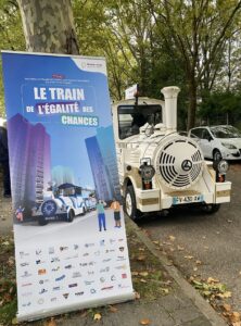 Petit Train de l’Égalité des Chances organisé par la Mission Locale Argenteuil Bezons