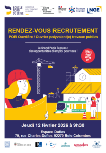 RDV recrutement Grand Paris Express février 2026